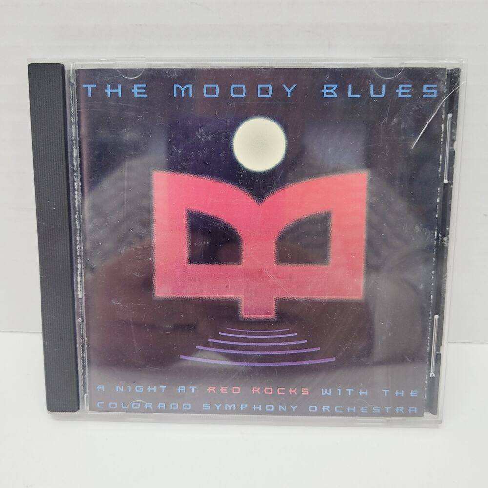 The Moody Blues - A Night at Red Rocks CD - 1993 Polydor/Threshold/BMG 314 517 9
